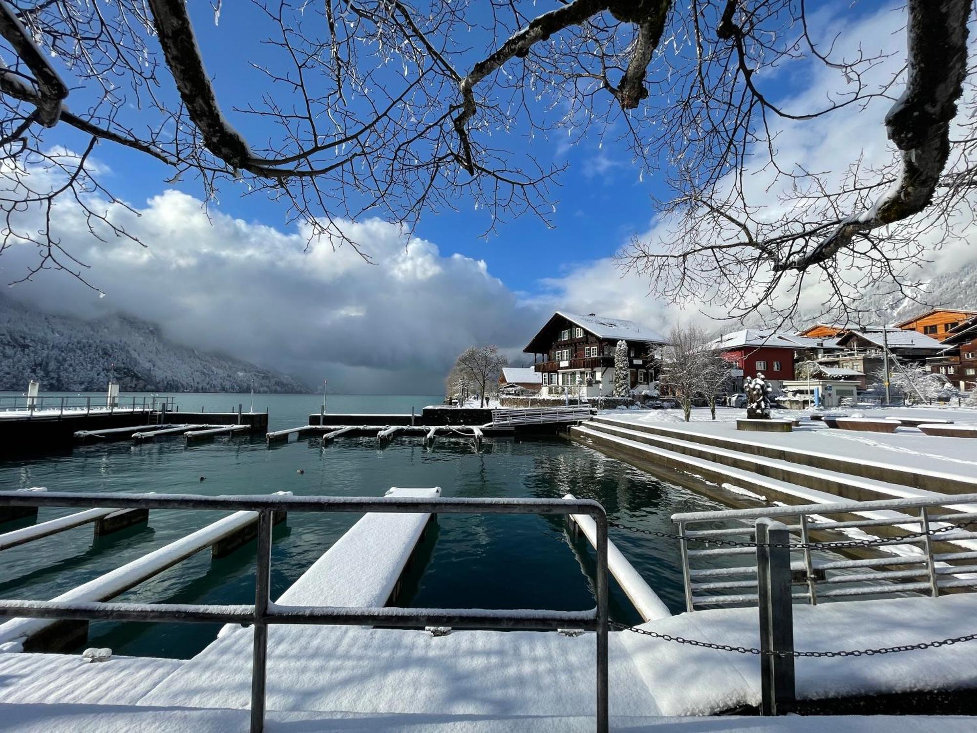 Romantic Lake & Mountain Apartment Pure Swissness Бриенц Экстерьер фото